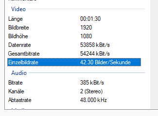 why do my fn clips only have 40 FPS?