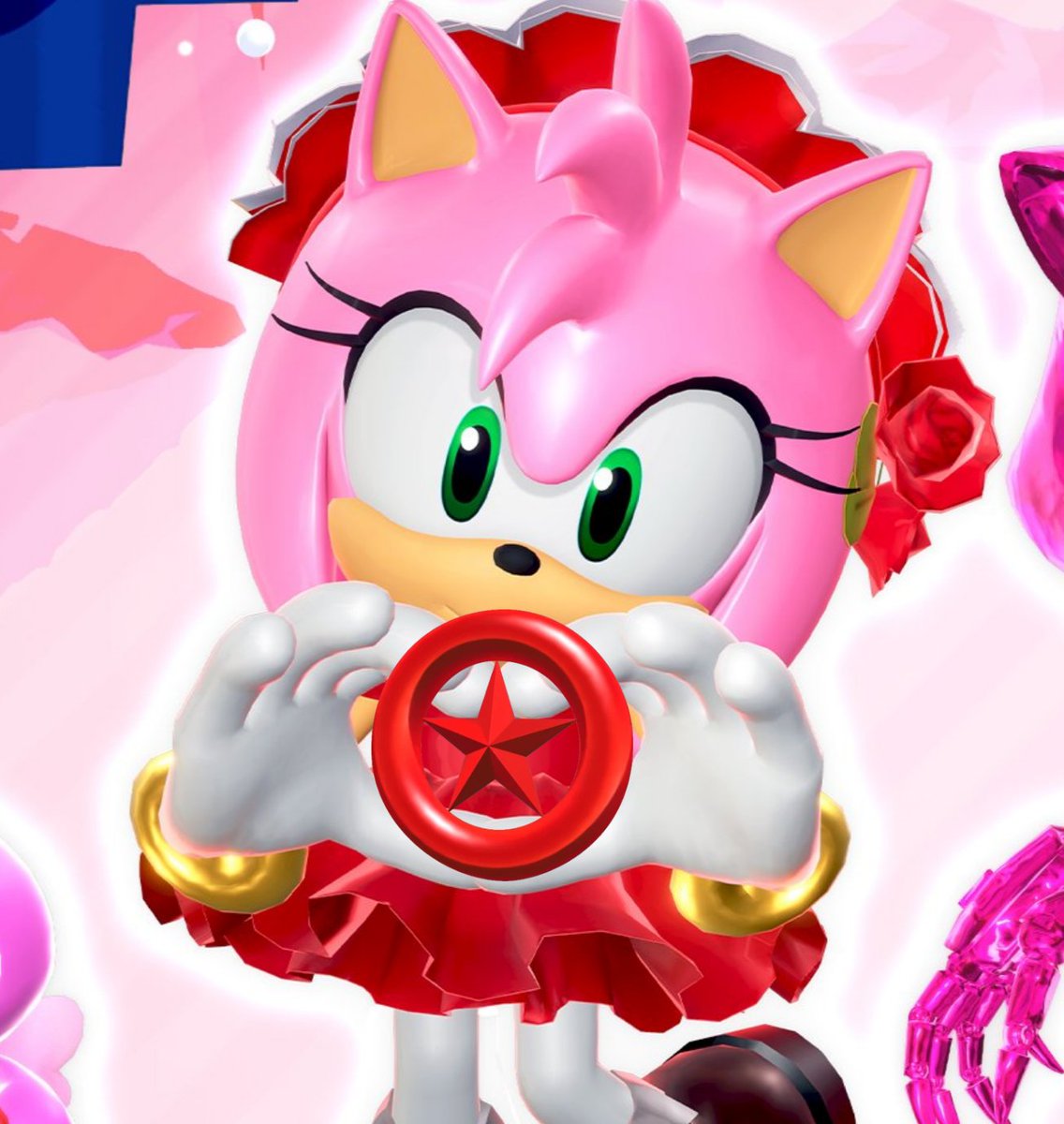 to celebrate the global release of sonic rumble, i have 5 codes to give away, each giving 500 red star rings!!

to enter, comment below your favourite skin in the game! i'll choose 5 random winners across the next 5 days to receive a code! good luck! ❤️❤️❤️