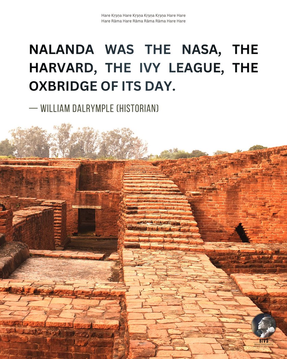BIVScience's tweet photo. When knowledge illuminated the world β Nalanda University, the beacon of ancient wisdom.
#NalandaUniversity #AncientIndia #WilliamDalrymple #IndianHistory #VedicKnowledge #LostUniversities #AncientWisdom #PrideOfIndia #HistoryOfIndia #Nalanda #IndianHeritage #WorldHeritage #EducationHistory #Bharat #GloriousPast #BIVS