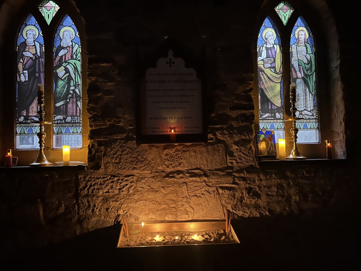 The Priory Church of St Mary Magdalene at Night