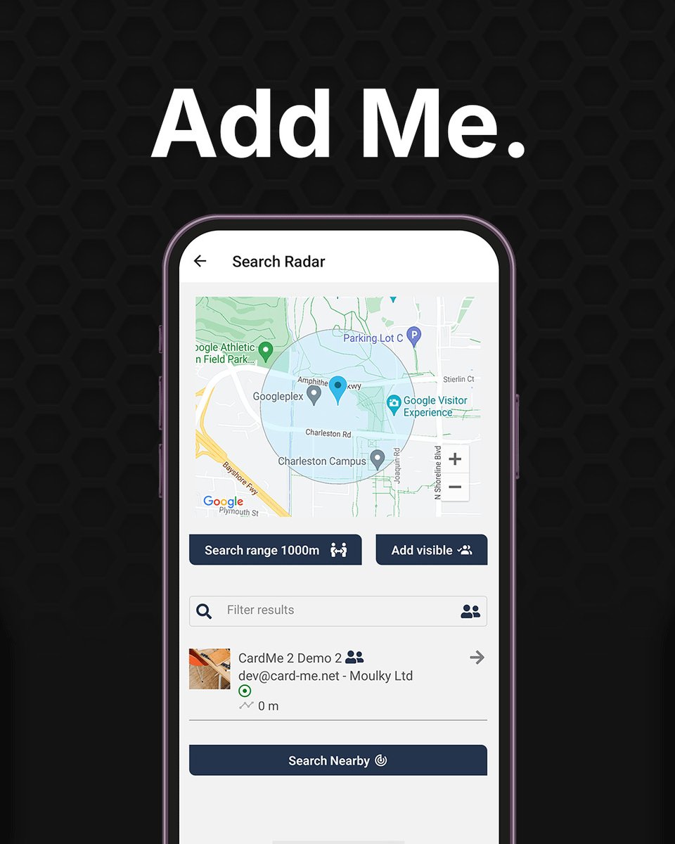 CardMeApp0's tweet image. Scan Me. Add Me. Card Me.

The future of smart networking !

Download now on Google Play &amp;amp; App Store.

👉 Learn more: card-me.net

#CardMeApp #ScanMe #AddMe #CardMe #SmartNetworking #DigitalConnections