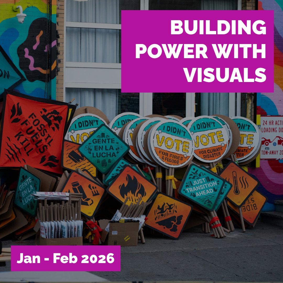 SocialMoveTech's tweet image. For social justice staffers:

Join &quot;Building Power with Visuals&quot; - a 4-week intensive certificate program (Jan-Feb 2026) on designing bold visuals that shift narratives &amp;amp; move people to act. 

Learn more &amp;amp; register: …munity.socialmovementtechnologies.org/courses/buildi…