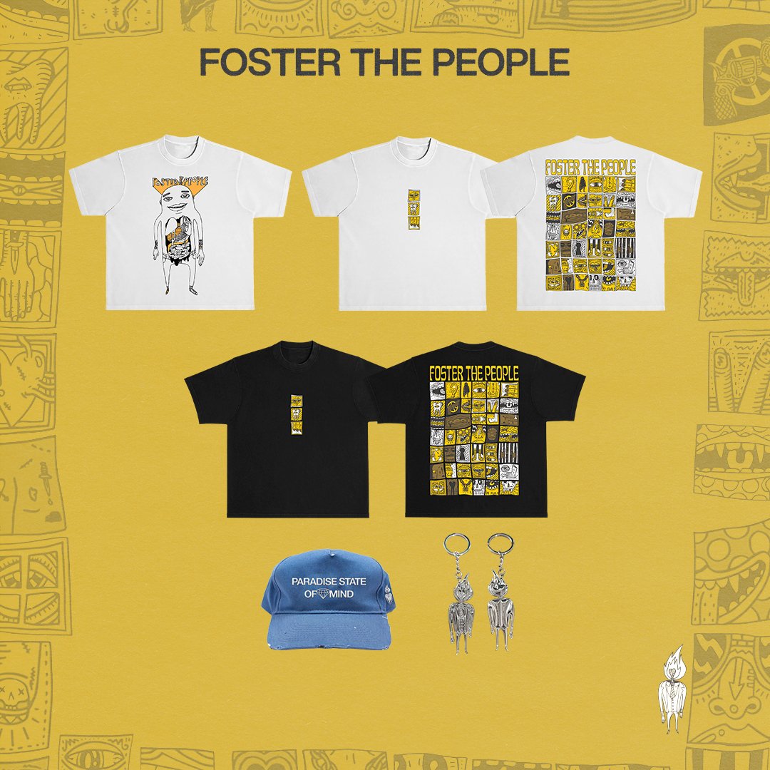 fosterthepeople's tweet image. the new collection is here !! pre order now 

fosterthepeople.com