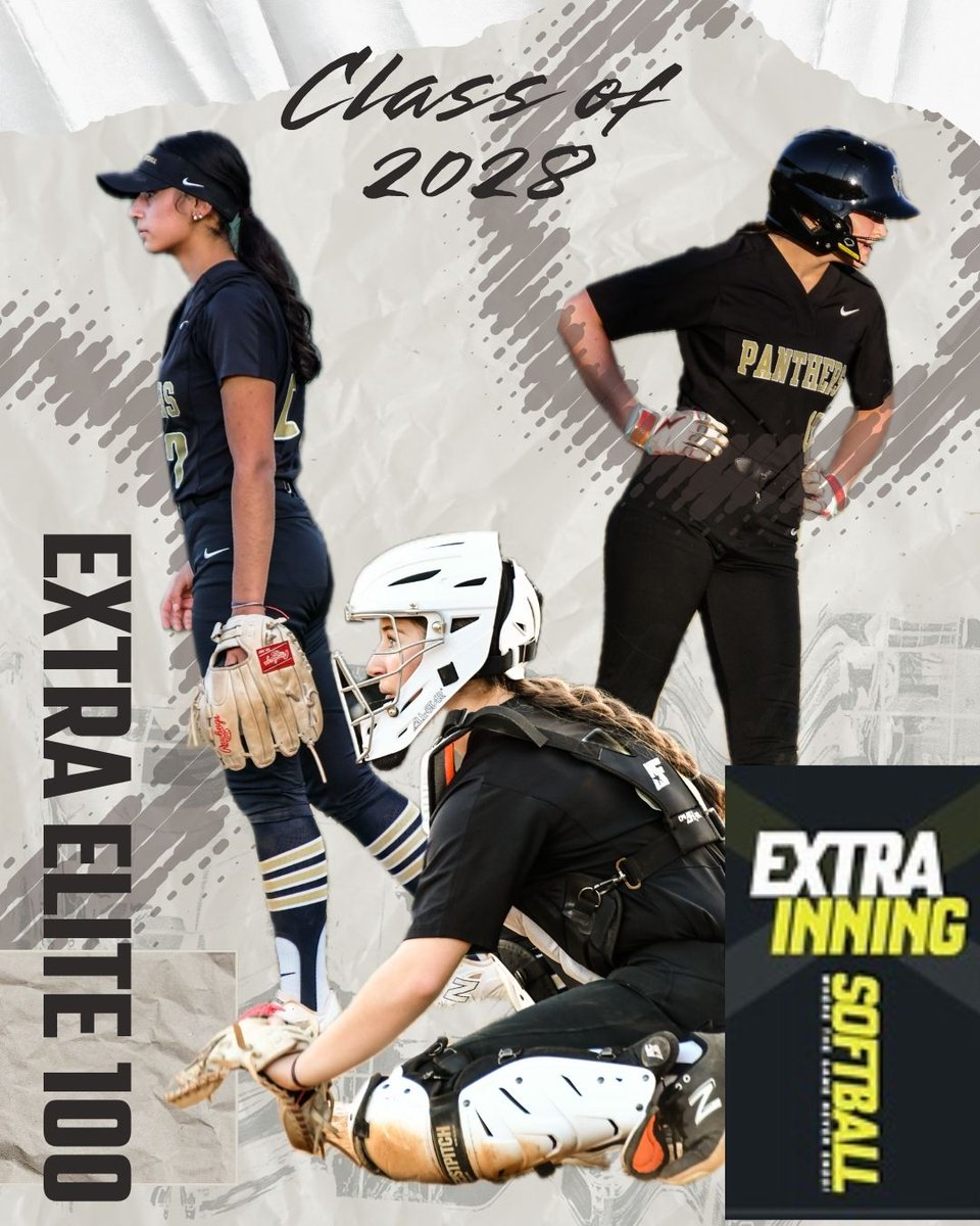 Congratulations to these 2028 Athletes for making <a href="/ExtraInningSB/">EXTRA INNING SOFTBALL</a> Extra Elite 100 list for their positions!  Presley Gatlin #43 Pitcher, Anisa Noorani #59, and Maria Dozier #89 Catcher. #GNSL <a href="/PVIsports/">PVI Sports</a> <a href="/WCACSports/">Washington Catholic Athletic Conference</a> <a href="/GO_VISAA/">VISAA</a> #GoPanthers