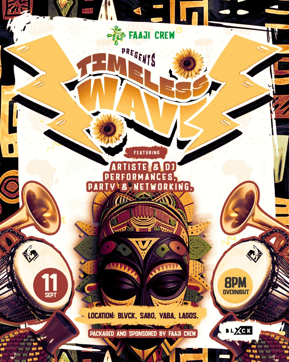 darkthreada's tweet image. Timeless Wave is a party hosted by the Faaji Crew.
As the Creative Lead for this project, I was responsible for translating the Faaji Crew’s vibrant vision into a visual identity for their creative party experience.  Kindly check it out in detail here.

behance.net/gallery/237142…