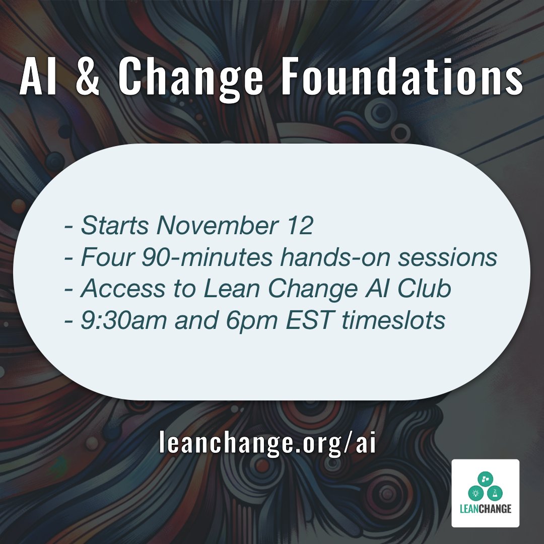 Lean Change tweet media