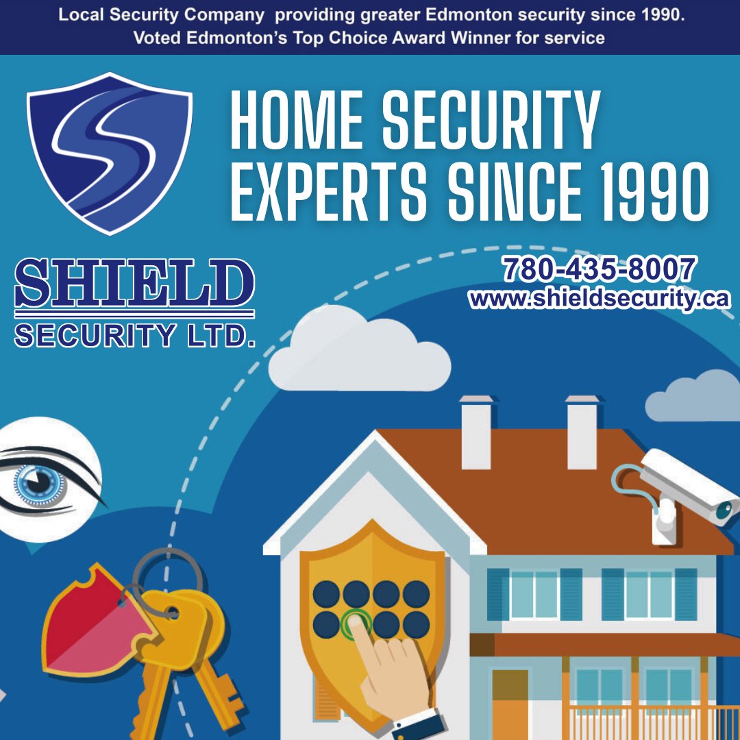 shield4security's tweet image. 🛡️#ShieldSecurity (est. 1990) The Top Choice Winner 10 years running for Security in #Yeg &amp;amp; Area

Since 1990, we pride ourselves in providing Excellence in Home (and more) Protection
📱(780) 435-8007
🌐shieldsecurity.ca

#HomeSecurity#SecurityCamera#SecuritySystem