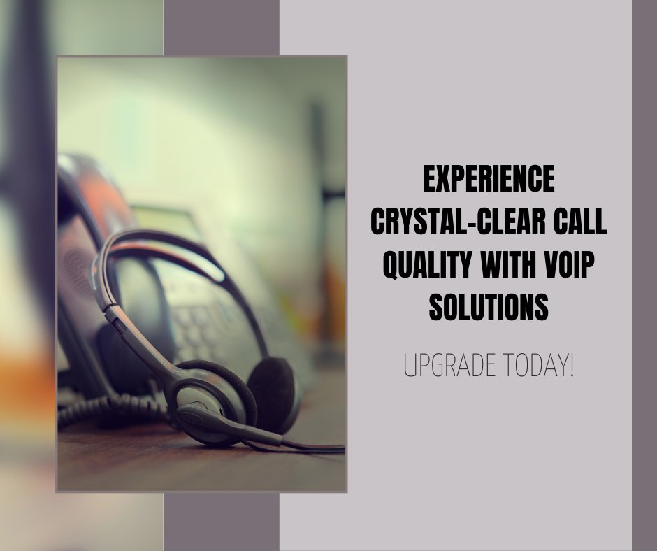 Docutrend's tweet image. Upgrade to VoIP and enjoy crystal-clear calls that take your business communication to the next level. Experience reliable, high-quality connections built for success.

Contact us today!

#VoIPQuality #BusinessCommunication
