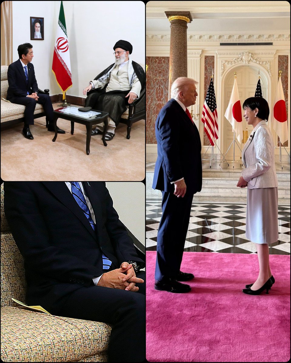 Moslehi_m_m's tweet image. اونی که نخست‌وزیر شما مقابلش، مثل خدمتکارا رفتار می‌کنه، نامه‌اش به حضرت آقا، زیر نشیمنگاه قرار می‌گیره ((((:

وَلِلَّهِ الْعِزَّةُ وَلِرَسُولِهِ وَلِلْمُؤْمِنِينَ