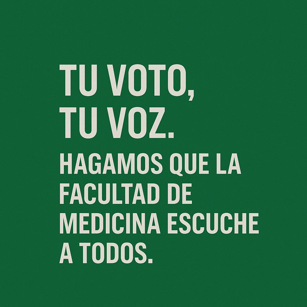 El próximo miercoles 12 de noviembre son las elecciones en la FMED! DOCENTES INDEPENDIENTES
