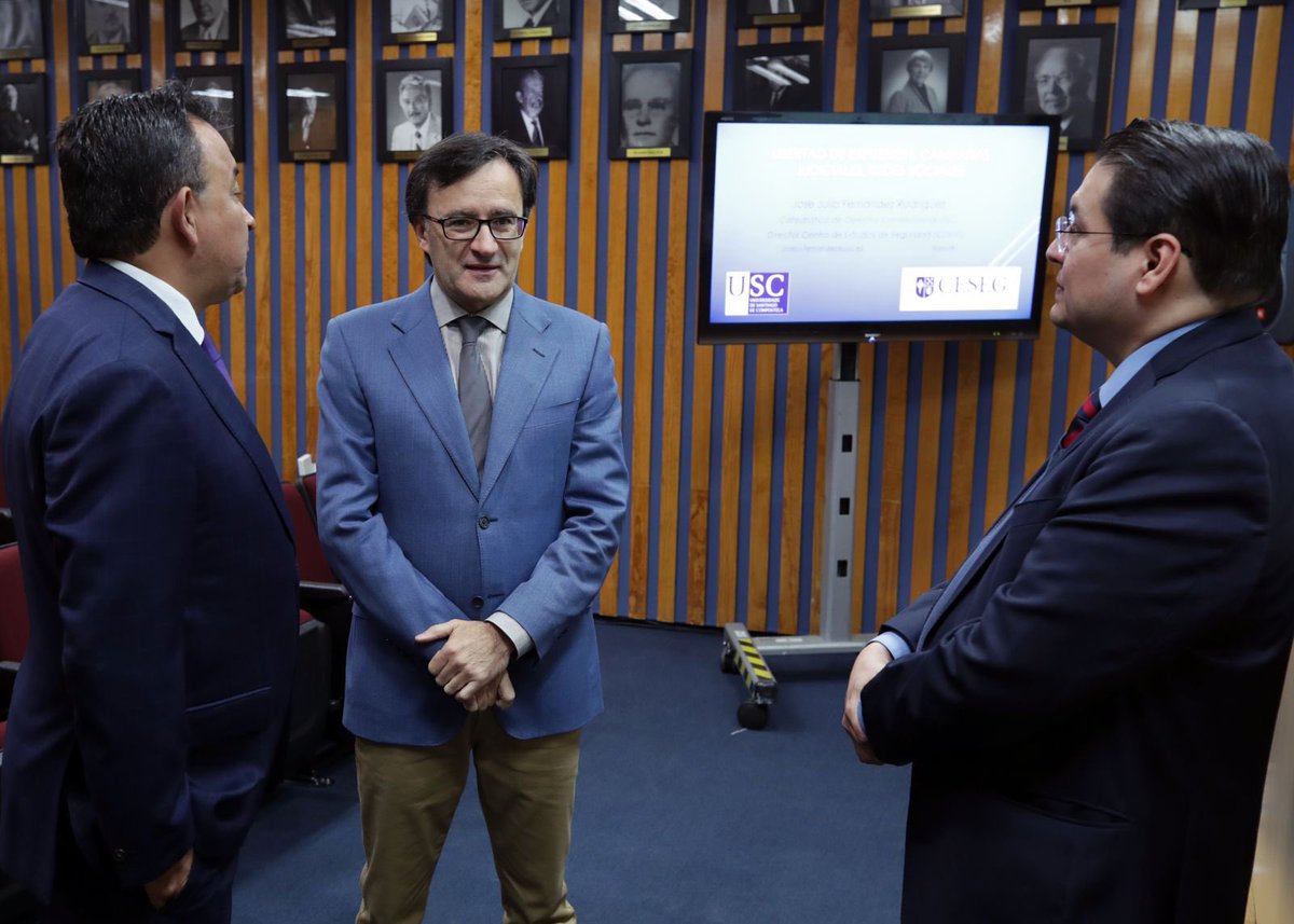 <a href="/DerechoUNAMmx/">Facultad de Derecho</a> <a href="/JoseAntonioPPar/">Jose Antonio Pérez Parra</a> <a href="/jlceballosdaza/">José Luis Ceballos Daza</a> <a href="/jojufe1/">José Julio Fernández</a> <a href="/ClicerioCoello/">Clicerio Coello Garcés</a> Agradecemos a las y los ponentes del panel “Libertad de Expresión y Campañas Judiciales” y al público que nos acompañó en la <a href="/DerechoUNAMmx/">Facultad de Derecho</a>, dentro del Congreso “Derecho Electoral y Democracia”.

🎥 Revívelo: youtube.com/live/WlWOLNavn…