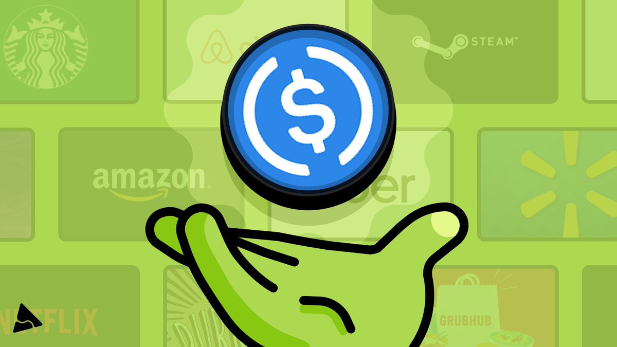 There's more to stables than your yield farms!

Spend your $USDC in the real world or anywhere online with instant conversion to prepaids and gift cards 💳

Get started by visiting our "Shop" tab!