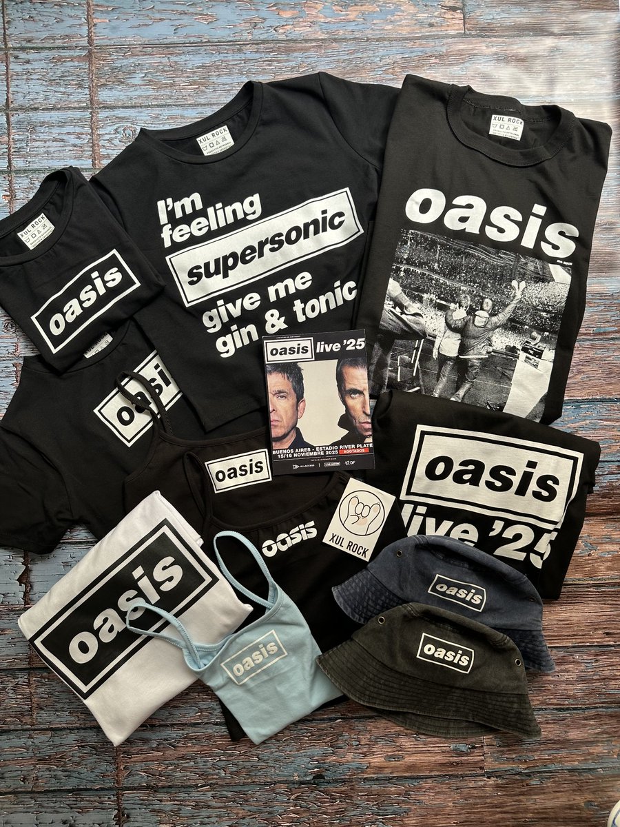 MarionMonLopez's tweet photo. Hola! Tengo un emprendimiento de estampado en serigrafía.
Están saliendo los últimos pedidos para oasis en River! 
Me ayudan mucho con un RT 🤘🏻
Estamos con cuotas sin interés y descuentos muy piolas! 
Les dejo el link gracias 🫂 
https://t.co/v2Yds9B9ER https://t.co/cus4F2kw8I