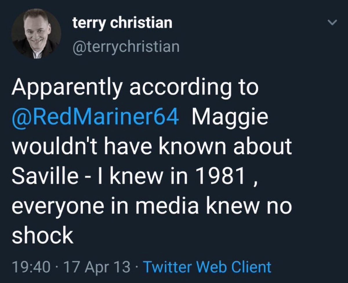 veritasalways1's tweet image. And he knew from 1981 he says