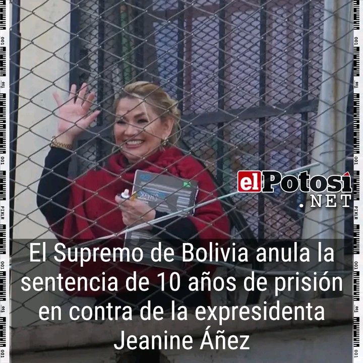 Se hizo Justicia!!!
Mi respeto a la Ex Presidente Janine Añez por la fuerza y firmeza durante todo este tiempo de su encierro, tiempos difíciles nos toco vivir alejados de nuestras familias, hoy toca que la justicia ponga en su lugar a los escapistas y cobardes que se esconden.
