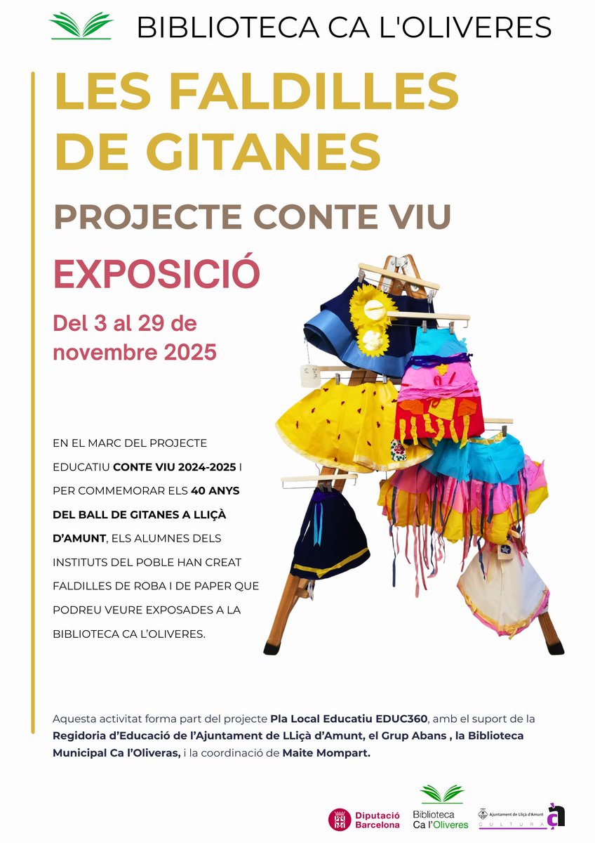 Biblio Ca l'Oliveres tweet media