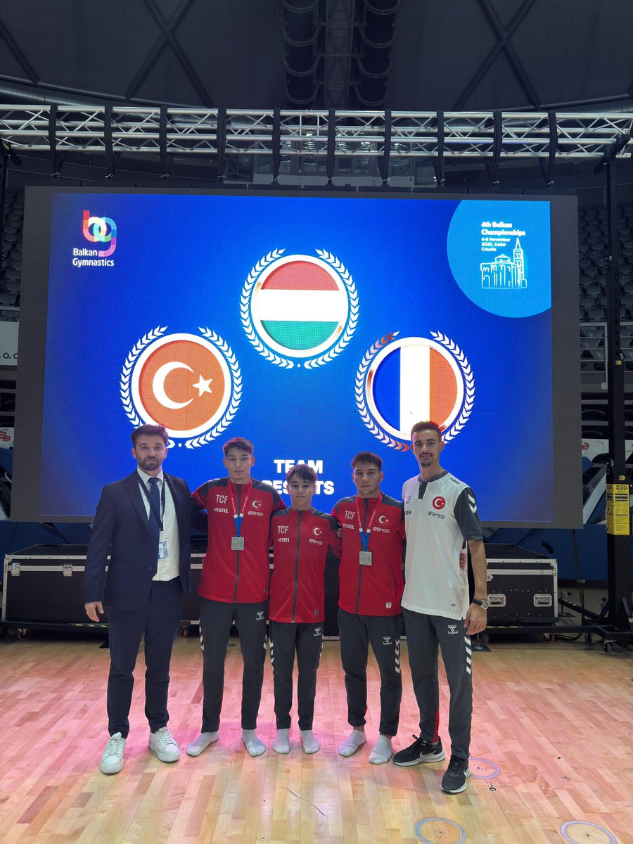 02-07 Kasım 2025 tarihleri arasında Hırvatistan’da düzenlenen Artistik Cimnastik Balkan Şampiyonasında SEM sporcularımızdan büyük başarı.

*Genel Tasnif;
Poyraz Efe BULUT 🥈 

*Takım Kategorisi;
Ahmet Baki KARADAYI 🥈 olmuşlardır.

Sporcularımızı ve antrenörlerimizi tebrik ederiz