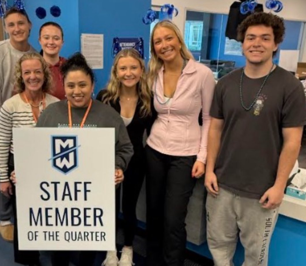 Congrats to math teacher Ms. Lisa Olson &amp; Admin Assistant to the Dean's Office Ms. Luisa Tavira on being named our first ever Mustang Way "Staff Members of the Quarter"! They were nominated by their colleagues for going above and beyond w/being helpful to both students &amp; staff.