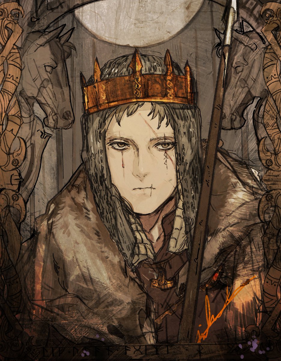 「bloody glory」|木野花ヒランコ(株式会社レッドハウス)のイラスト