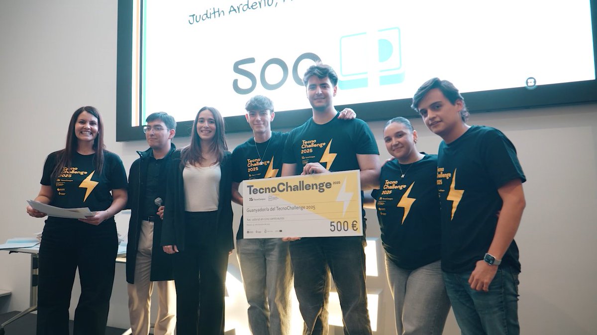 TecnoCampus's tweet image. 📣 #Notícia | El #TecnoChallenge reuneix 70 estudiants per debatre solucions accessibles a la informació pública, desenvolupar les competències emprenedores i intraprenedores dels estudiants, potenciar el vincle empresa-universitat.

📰 Més informació⤵️
tecnocampus.cat/noticias-ca/el…