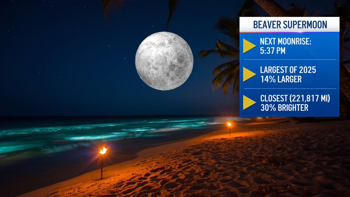Our #Beaver #Supermoon may be obscured again by clouds tonight. If we get a peak, it's the largest and brightest of the year! <a href="/nbc6/">NBC 6 South Florida</a>

nbc6.com/weather