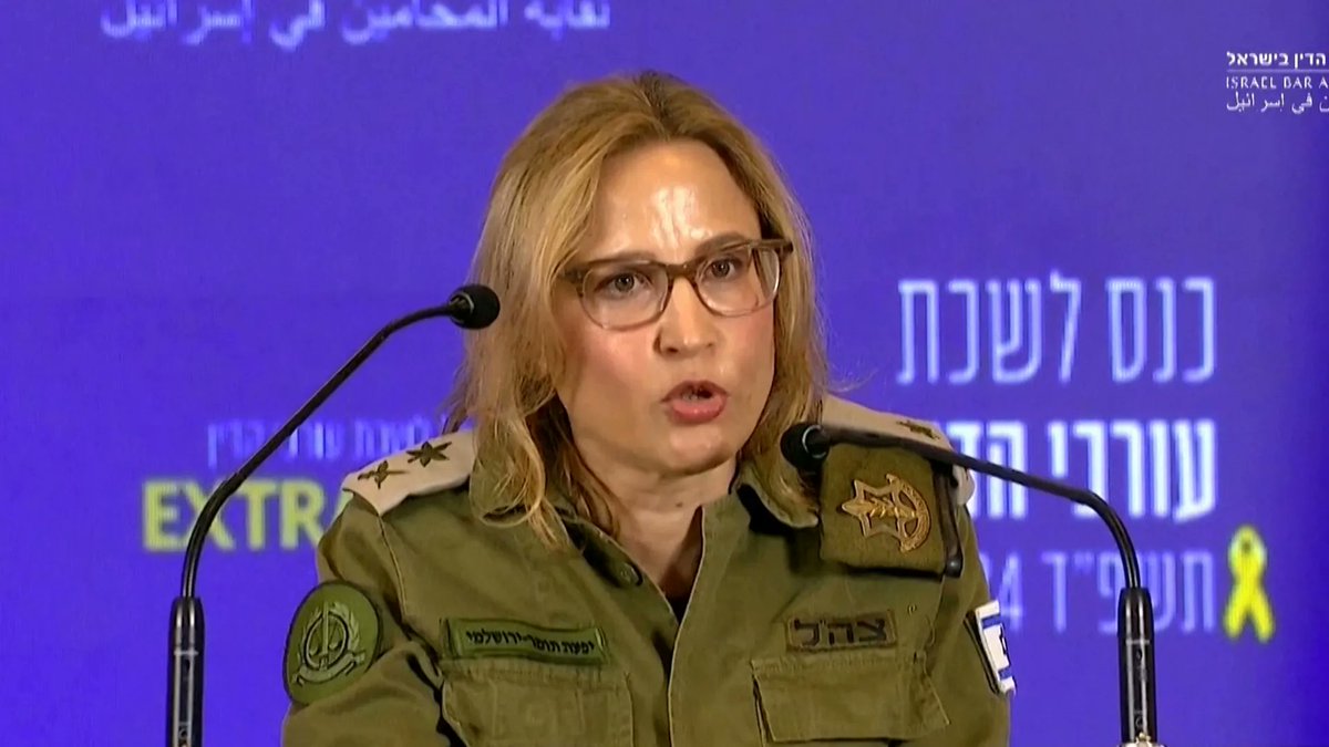 Israel’s former top military prosecutor Yifat Tomer-Yerushalmi remains in custody as the investigation continues into her role in leaking a video showing Israeli soldiers abusing a Palestinian detainee at the Sde Teiman base.

🔴 LIVE updates: aje.io/pmrhw0