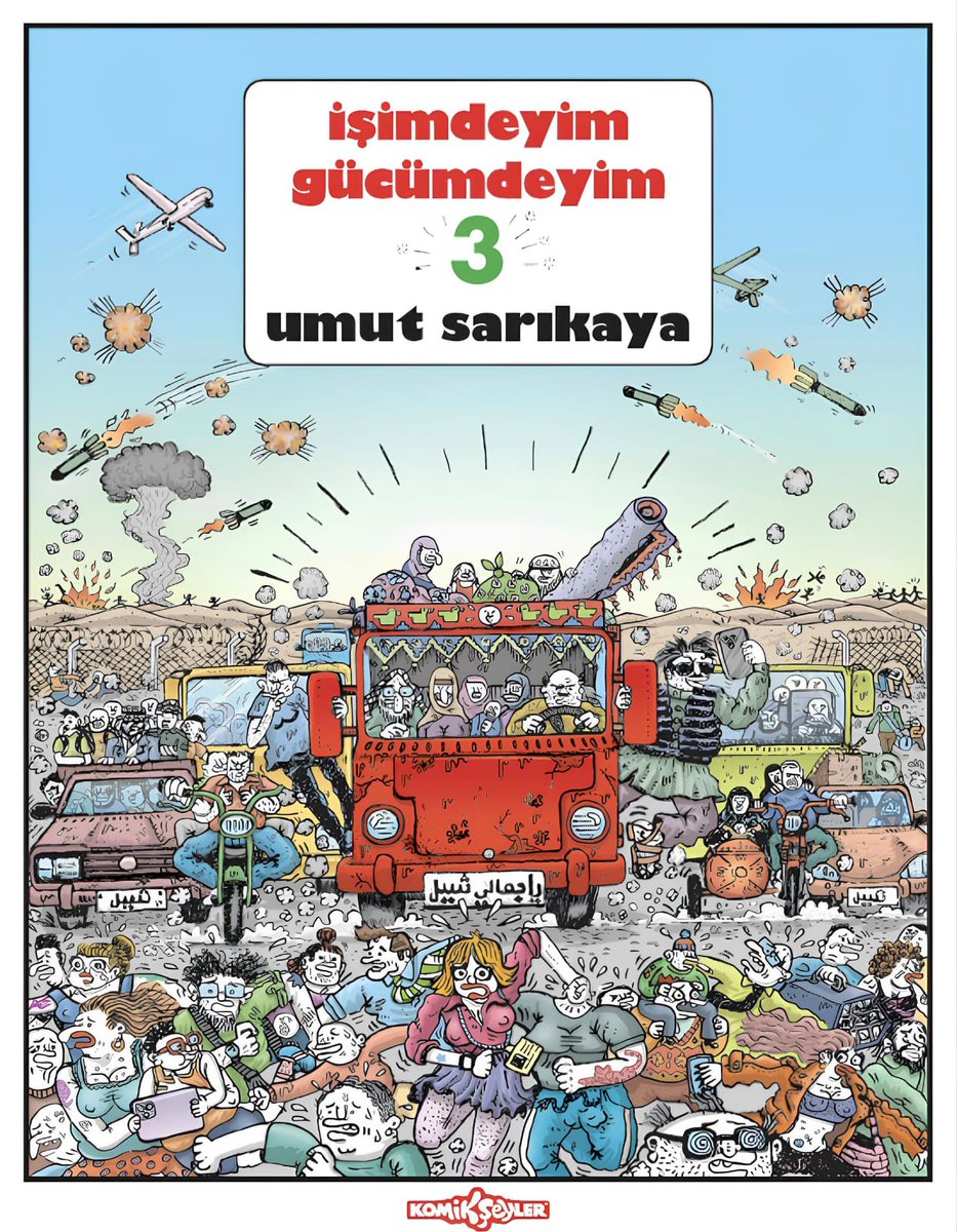 İşimdeyim Gücümdeyim 3 çıktı.

Çok yakında her yerde. Hemen almak isteyenler için ise aşağıdaki linkte:
komikseyler.com.tr/?s=%C4%B0%C5%9…