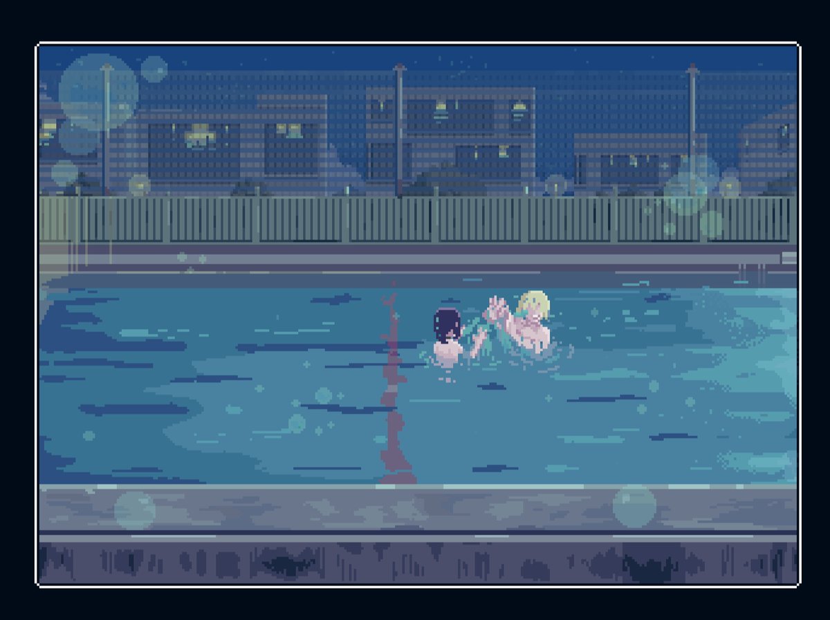 FEARprototype's tweet image. Reze teaching denji how to swim 🏊✨
#chainsawman
