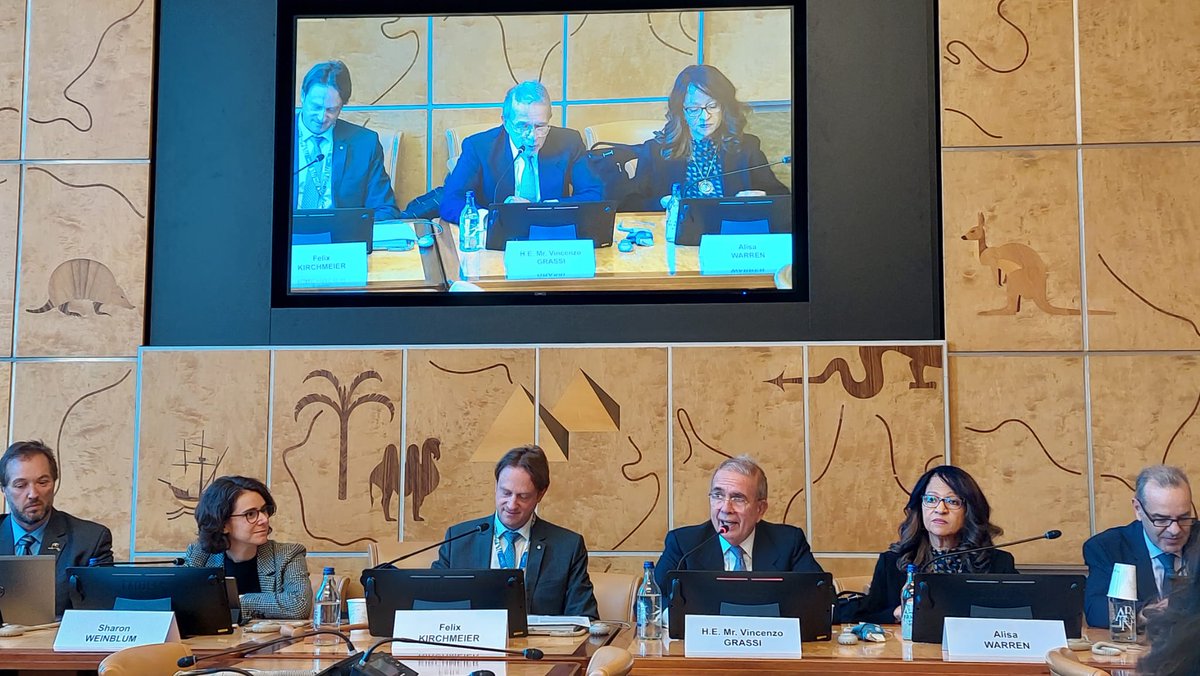 ItalyUN_Geneva's tweet photo. 🇮🇹 PR Grassi opened #UPR50 side-event on "Local & Regional Governments in #UPR", stressing Italian best practices in enhancing #HumanRights enjoyment through a participatory approach fostered by 🇮🇹 Inter-Ministerial Committee #CIDU. "Fully aware that Human Rights start locally" https://t.co/CE4GF0XBEc
