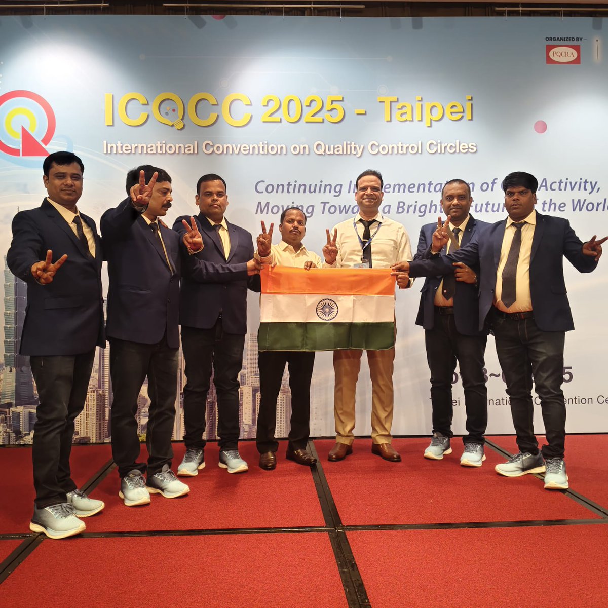 I extend my heartfelt greetings to Team ‘#Tejas’ for winning the prestigious #GoldAward at the 50th #ICQCC2025 in #Taipei. This is a proud moment for the entire #NALCO family, reflecting our employees’ commitment to excellence, creativity, and continuous improvement. <a href="/NALCO_India/">NALCO</a>