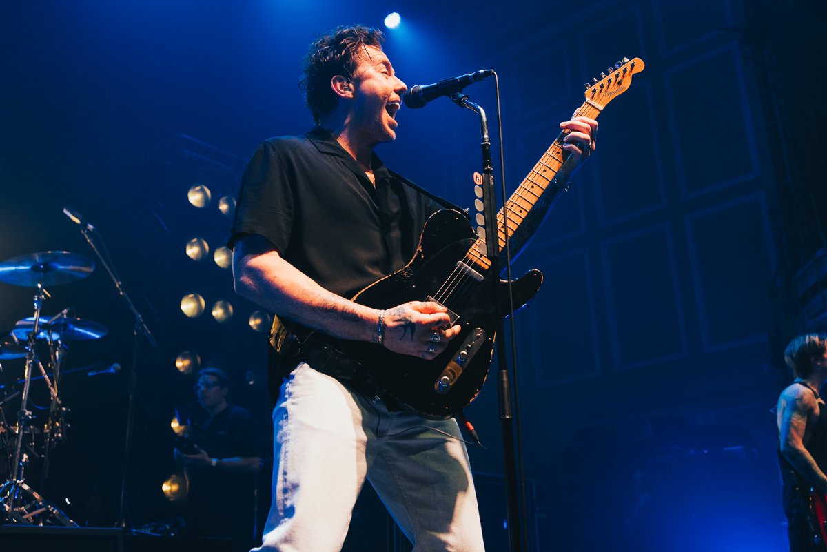 O2CityHall's tweet photo. #OnThisDay in 2023: @mcflymusic 🎸

TWO years since we hosted a double night epic of #McFly's 'Power To Play' tour 🙌

Who joined us for this unforgettable gig? 🤩
📸 Lewis Palmer
#O2CityHallNewcastle https://t.co/GF1xqU2JmZ