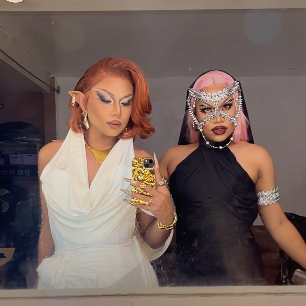 Ayun, nag drag with the jowa