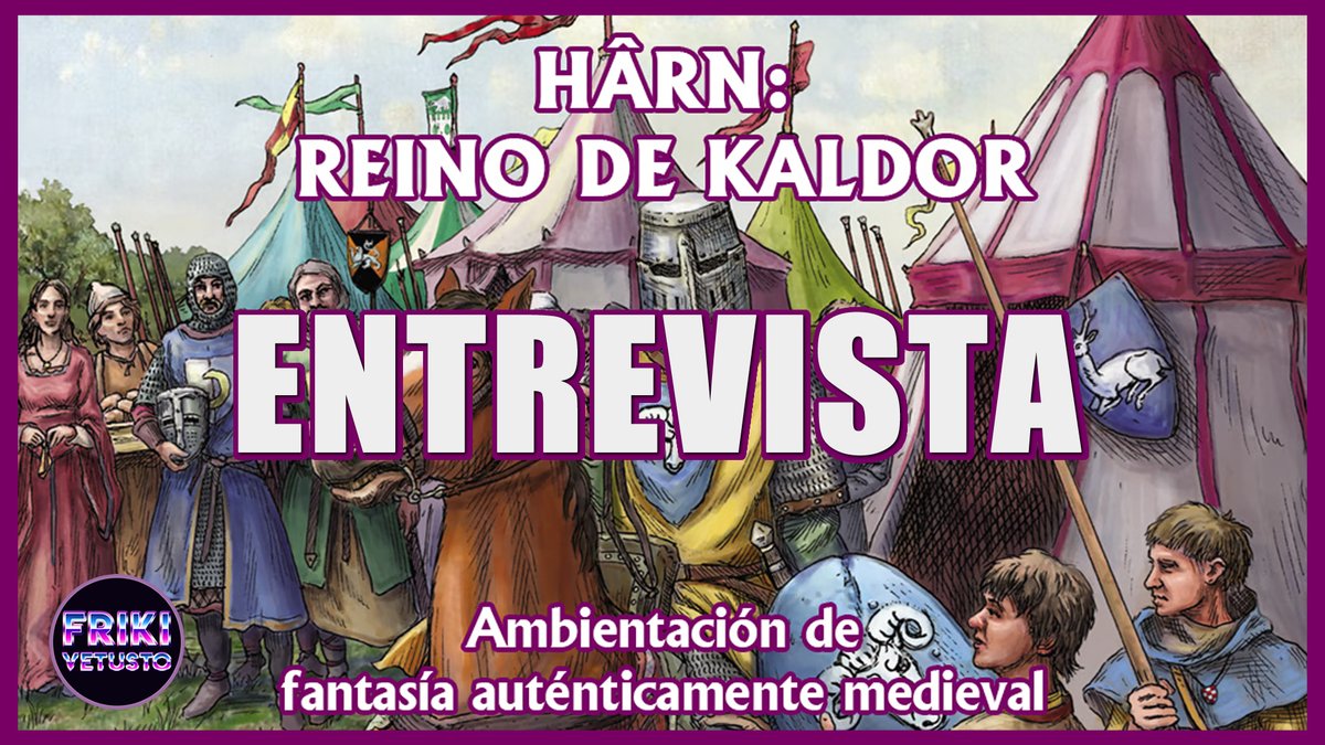 frikivetusto's tweet image. Hoy hablamos del Reino de Kaldor, un suplemento regional para Hârn, con Javi de @Outremeredicion. En directo a las 18:00 en  youtube.com/watch?v=hNIg8w…

#harn #entrevista #kaldor #mecenazgo #rol #juegosderol