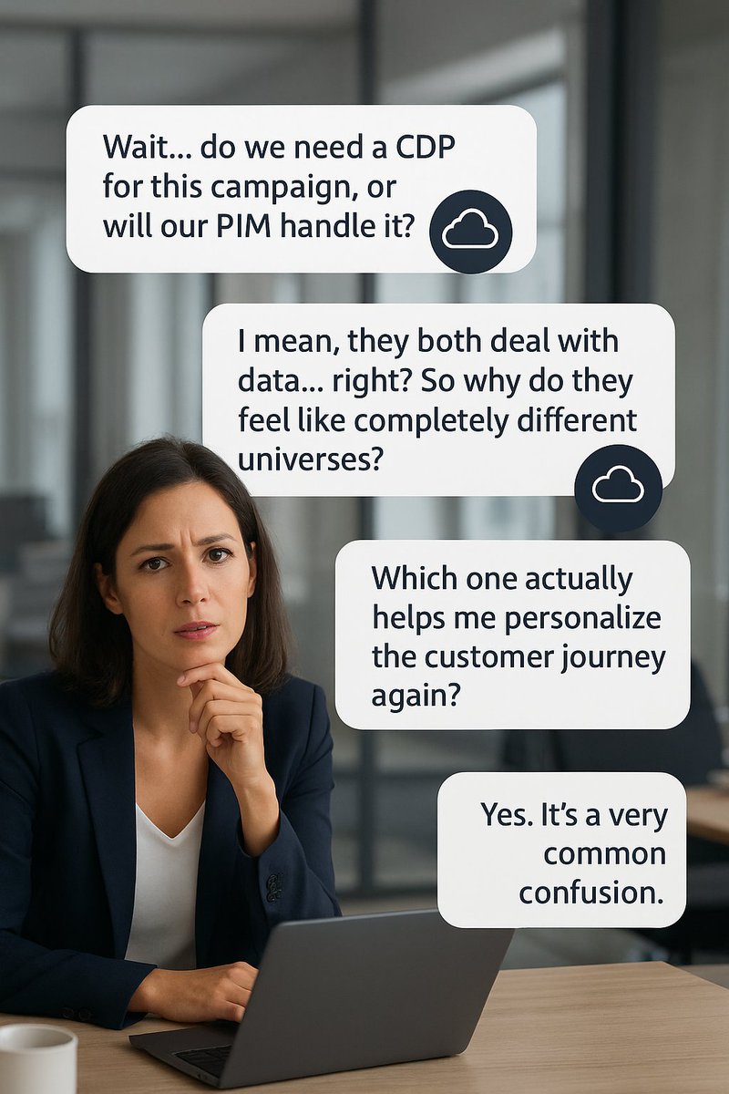 embitel's tweet image. If you’ve ever asked one (or all) of these questions in a meeting, you’re not alone.

From #CMOs to enterprise heads, confusion between #CDP and #PIM is surprisingly common… and costly.

That’s exactly why we wrote this blog: embitel.com/blog/ecommerce…