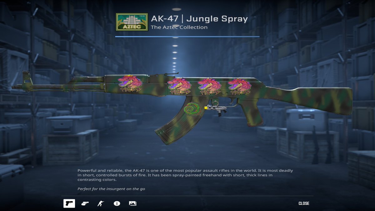 Ak47 Jungle Spray Giveaway.  Just join my community, like this post.
Rolling in 7 days