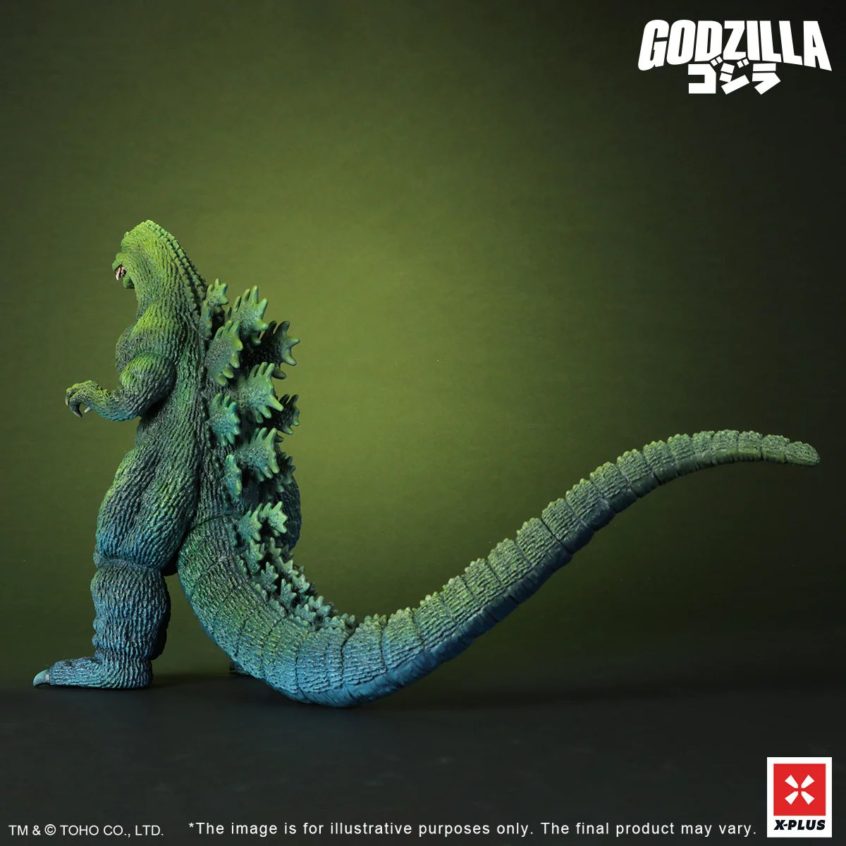 東宝30cmシリーズ ゴジラ(1989) ポスターカラーVer. 緑のビオゴジ…また