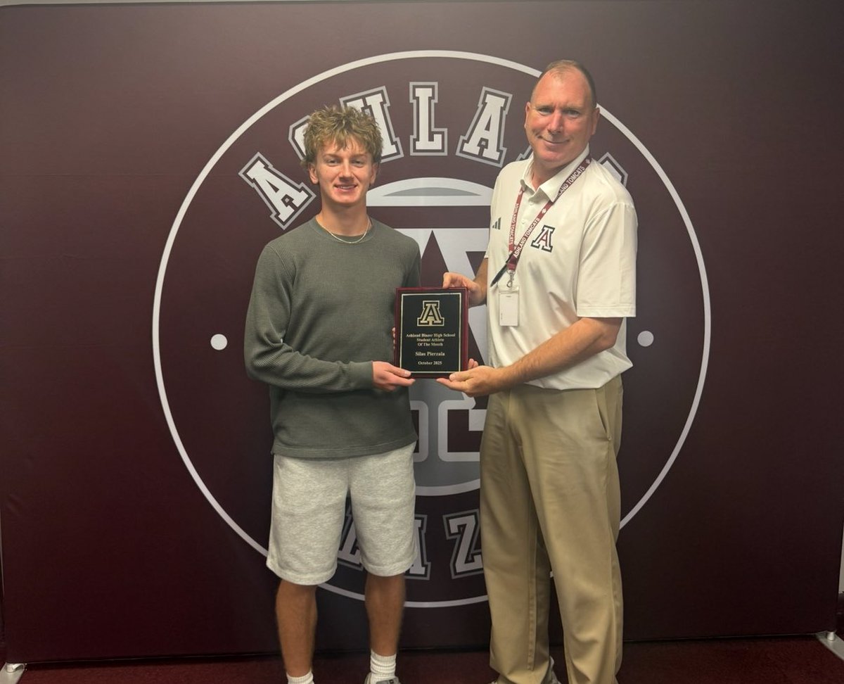 Blazer_High_Ath's tweet image. Congratulations to Soccer Player, Silas Pierzala for being selected as the October Student-Athlete of the Month sponsored by Van Art Properties!!!