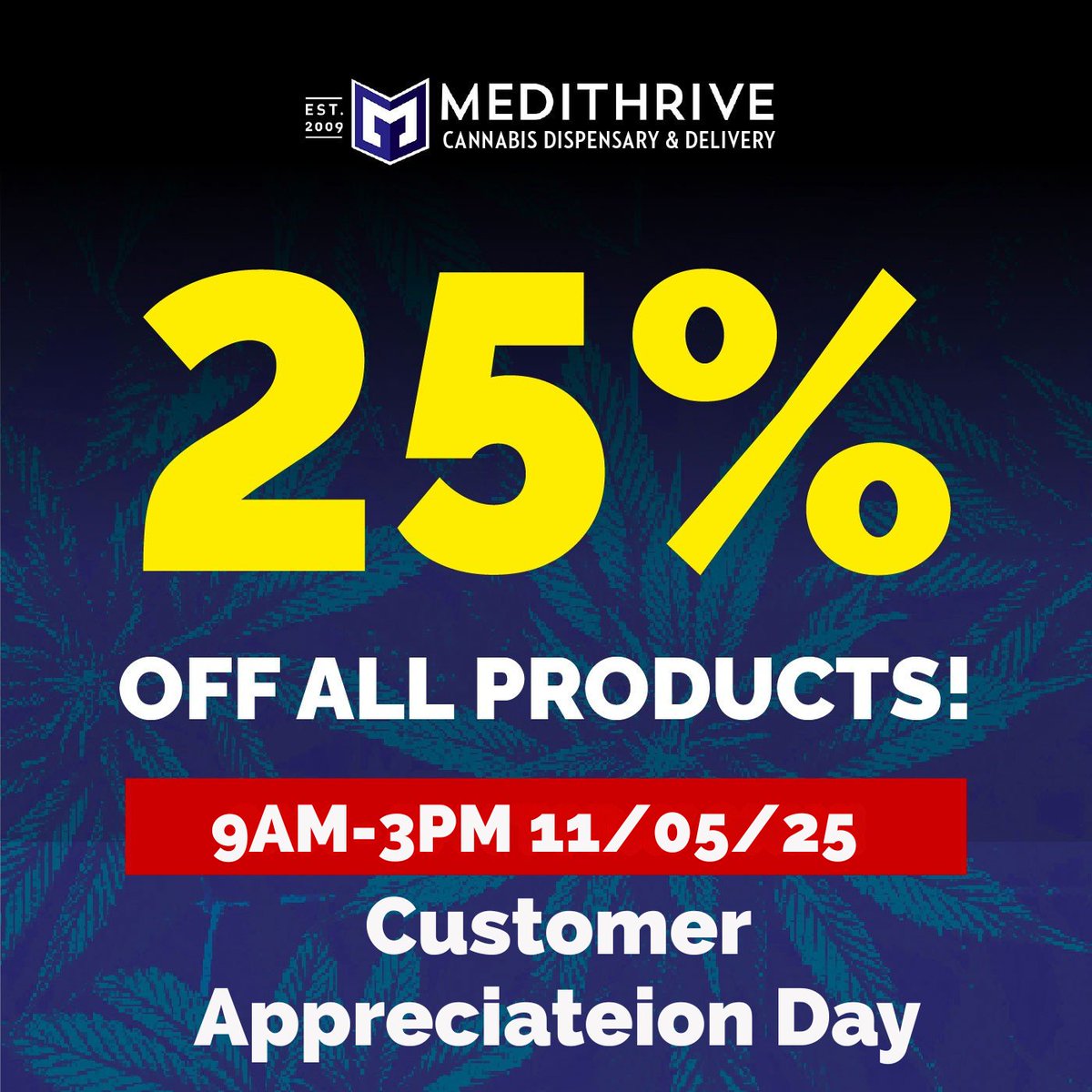 This is happening right now! Visit medithrive.com before it's over!