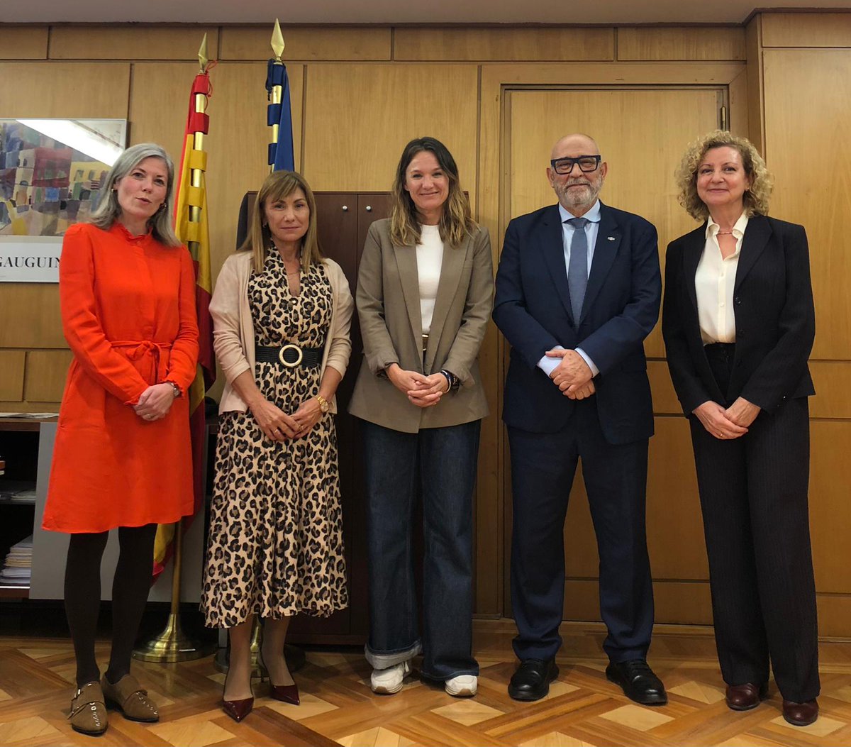 Reunión sobre provisión  #asesoriastecnicasexterior con <a href="/educaciongob/">Ministerio de Educación, FP y Deportes</a> DG Planificación y Gestión Educ., SG Acción exterior y  SG Adjunta Inspección Por USIE Antonio Asegurado, Relaciones Institucionales y Paloma Germán, inspectora Andalucía  reivindicando participación Inspección