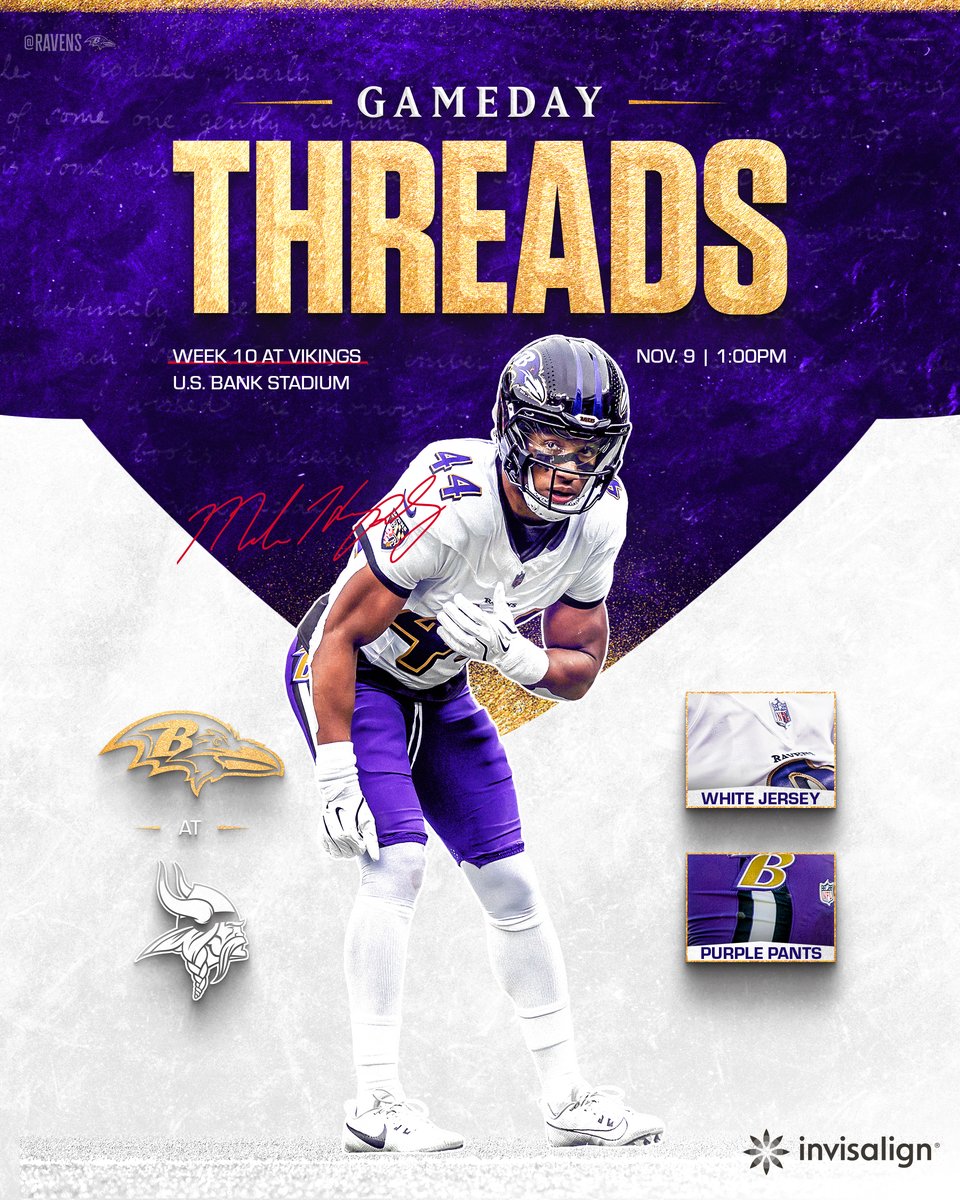 White on purple at Minnesota 😈

<a href="/Invisalign/">Invisalign</a> | <a href="/marlon_humphrey/">marlonhumphrey.eth</a>