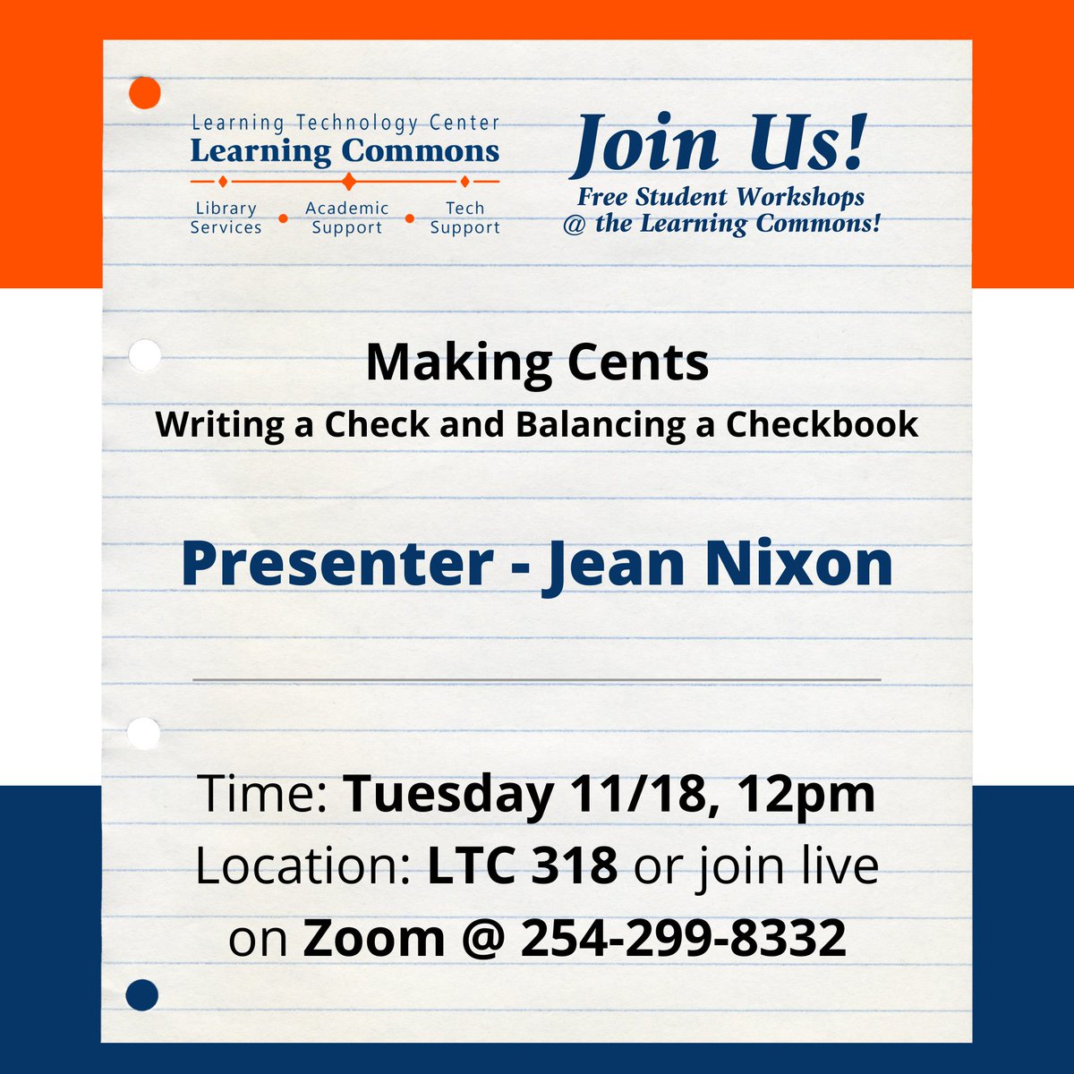 MCC_Lib's tweet image. Learn more about the FREE resources on MCC’s Campus.  We hope to see you at this free event. #McLennanCommunityCollege #MCCLearningCommons
