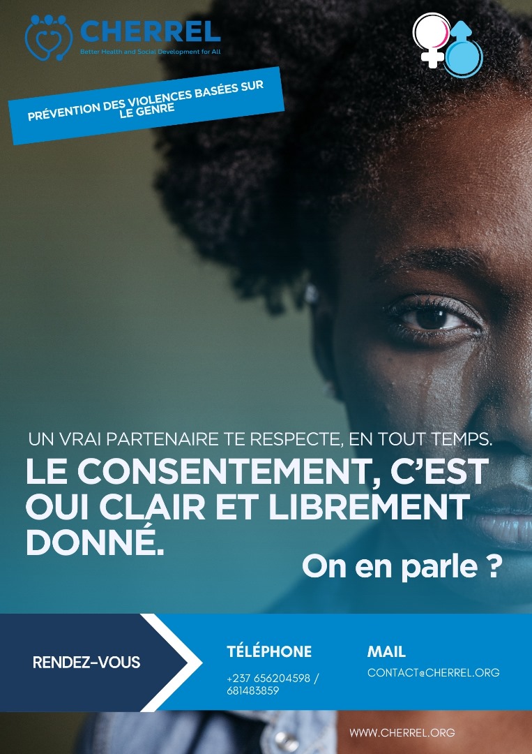 Ensemble, parlons des Violences Basées sur le Genre (VBG) !!!

Le respect du consentement est très important.
Un vrai partenaire te respecte en tout temps. 

Le consentement c'est un oui clair et librement donné.

#ENDVIOLENCE
#TOGETHERWECAN
#DROITDEVIVRE
#ZEROVIOLENCE #ZEROPEUR