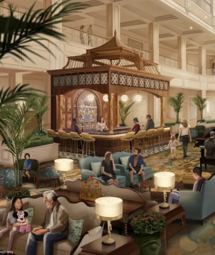 🍸✨ Big news for Grand Floridian fans! The all-new birdcage-inspired bar, The Perch, officially opens on Monday, November 10! 🐦

Located in the heart of the newly refurbished Grand Floridian lobby, The Perch brings elegant Victorian vibes with dark wood accents, stained glass,
