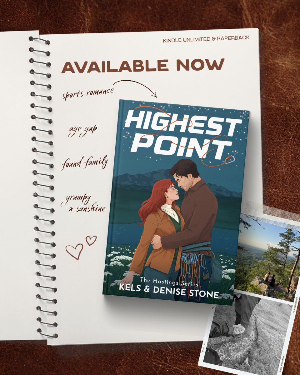 Highest Point by authors Kels &amp; Denise Stone is now LIVE!

Download today or read for FREE with #kindleunlimited

Amazon: bit.ly/3YyRz2L

Goodreads: bit.ly/44sHcRR

<a href="/valentine_pr_/">Valentine PR & Literary Management</a>