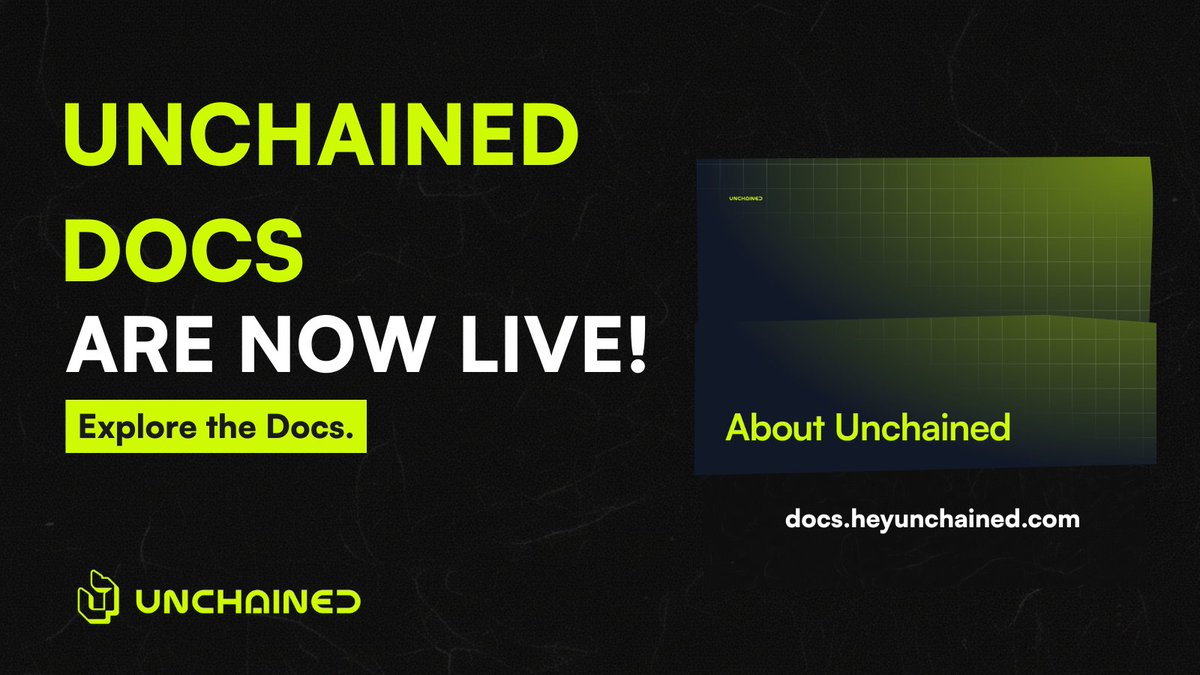 UNCHAINED tweet media