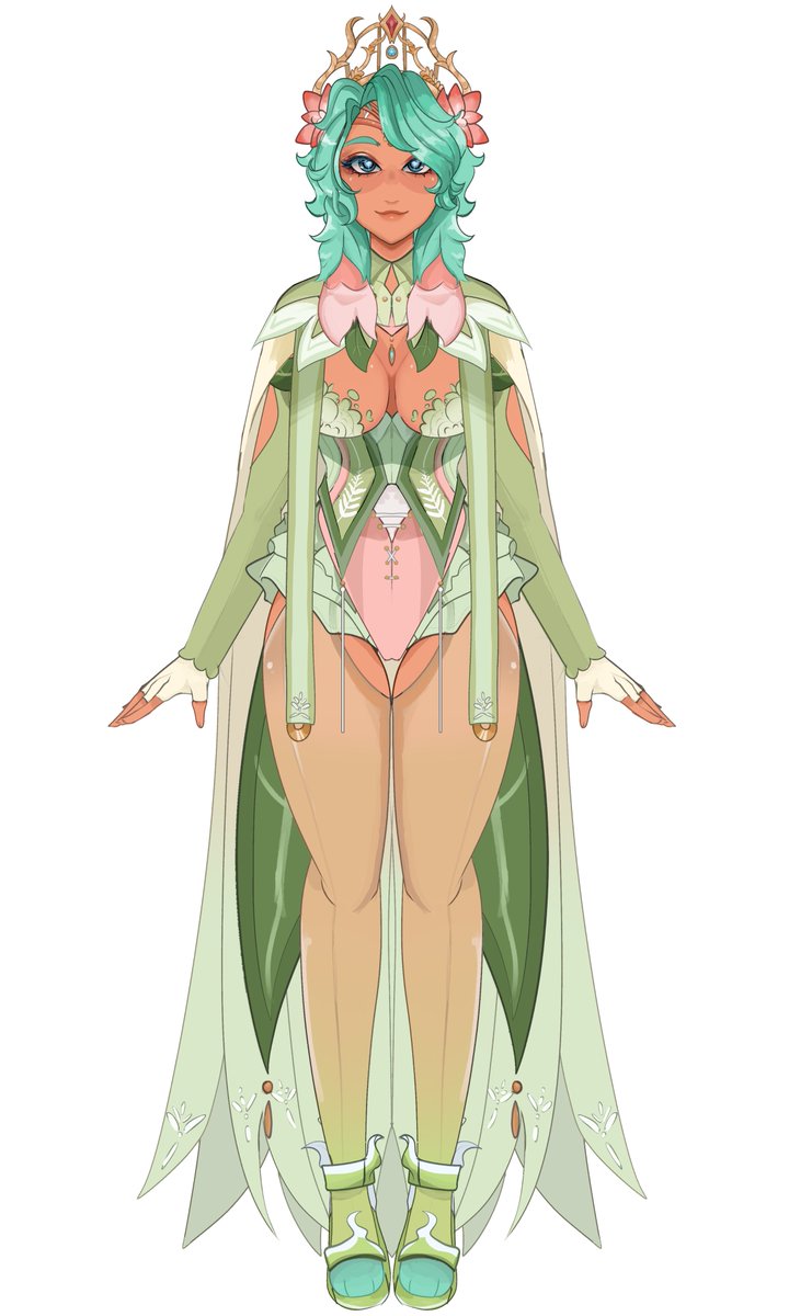 I finally finished my Vtuber model art. Just gotta name layers properly 😅

Then ill start rigging and might start doing vtuber models art + rig commissions for cheap price like 150-200 dollars?? for the first few.

#art #artist #vtuber #vtubermodel #vtuberart