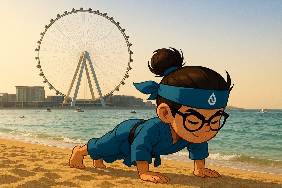 iamsuiofficial's tweet image. Final reps in Dubai 💪

Grateful for the energy, the people, the inspiration.

Heading back to the base, ready to keep building the Dojo🌊🥋 

#IAMSUI #BeWater #Dubai #Canada #BuiltOnSui