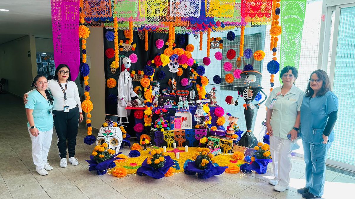 "Vivas nuestras tradiciones" 💀🕯️ #HGAM #Díademuertos