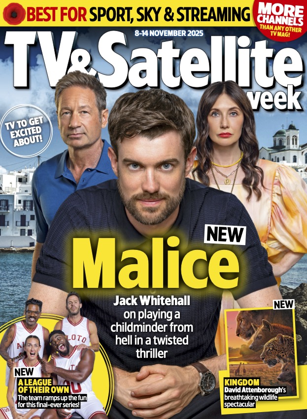Pick up the latest TV &amp; Satellite Week for all you need to know about C4 drama #Trespasses, the final season of #ALOTO, Netflix thriller #TheBeastInMe, Jack Whitehall as a sinister nanny in #Malice and more!
On sale in print and digitally. Subscribe here: magazinesdirect.com/xts/dl88d
