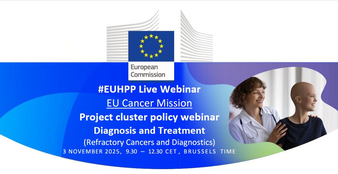 💻🎗️ On 3 Nov, the #EUHPP Live Webinar explored how EU funding drives progress in #CancerMission Diagnosis &amp; Treatment 🇪🇺🔬
🤝 Stakeholders &amp; citizens shared insights on research, innovation &amp; collaboration for better cancer care.
🔗Read more: eucanscreen.eu/2025/11/05/euh…
#EUCanScreen